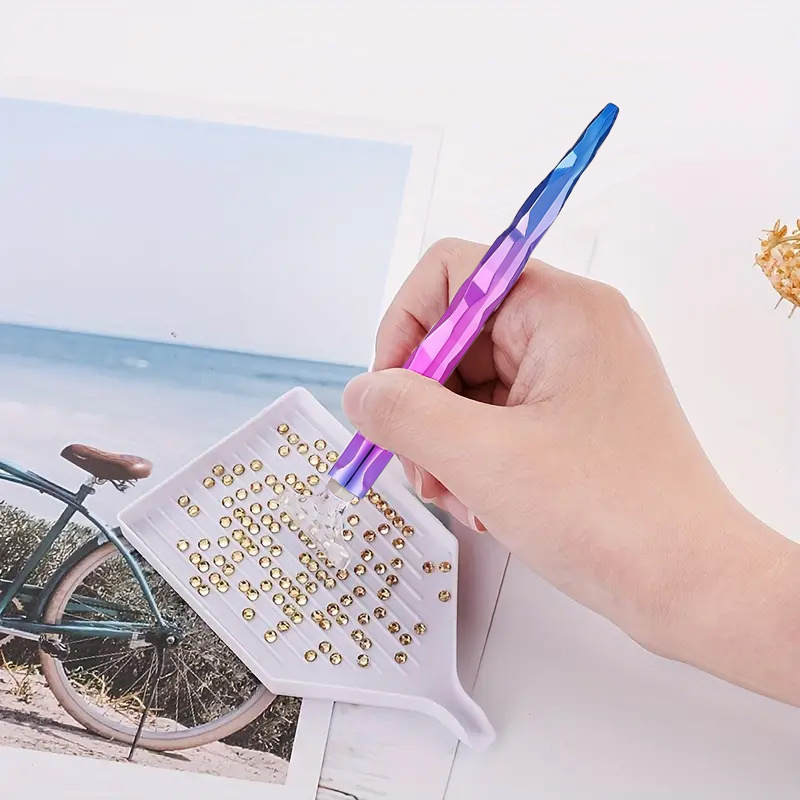ชุดปากกาเพ้นท์เพชรไล่เฉดสีพร้อ - Resin Art And Craft บทวิจารณ์และราคา