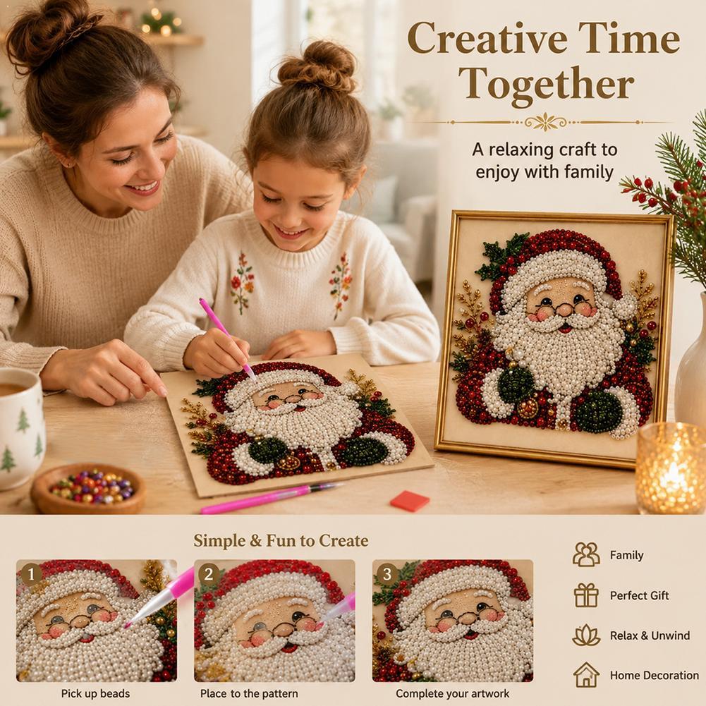 ชุดงานฝีมือ DIY ภาพปักลูกปัดรู - Resin Art And Craft บทวิจารณ์และราคา