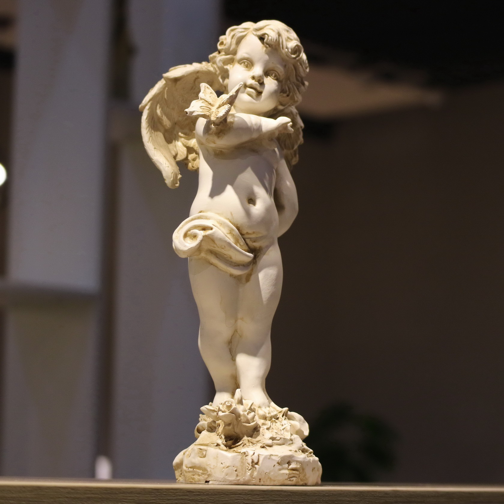 รูปปั้นนางฟ้าเรซิ่นสไตล์เรโทร  - Resin Art Wedding Gift บทวิจารณ์และราคา