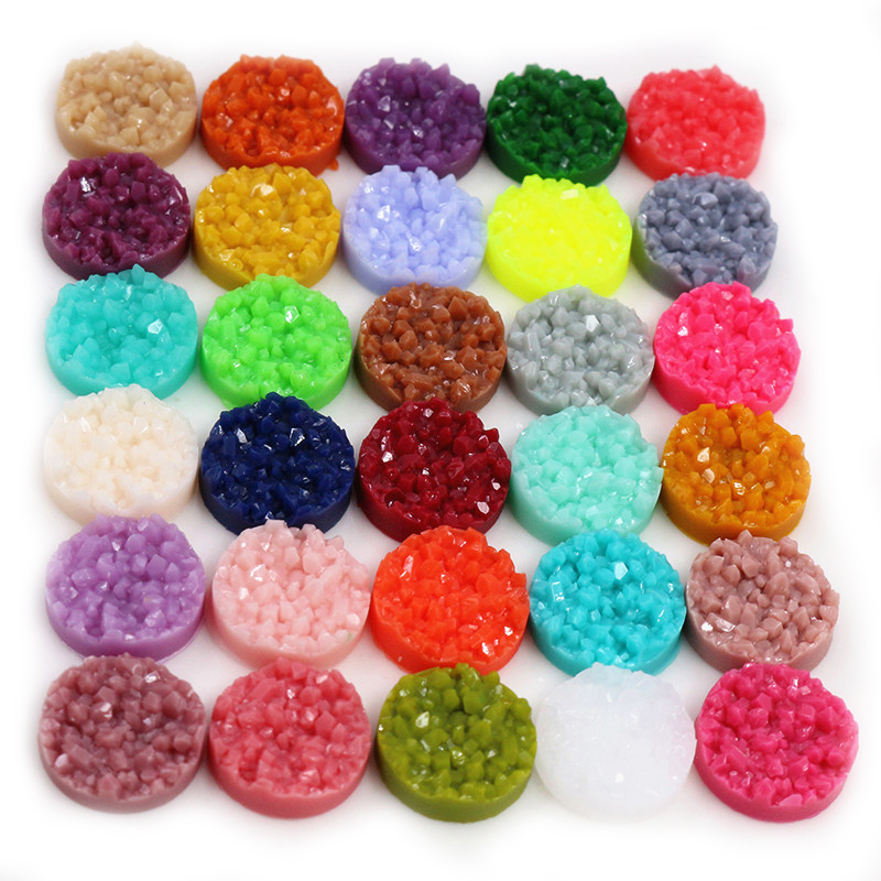 40pcs เรซิ่น Druzy Cabochons โ - Resin Art Love บทวิจารณ์และราคา