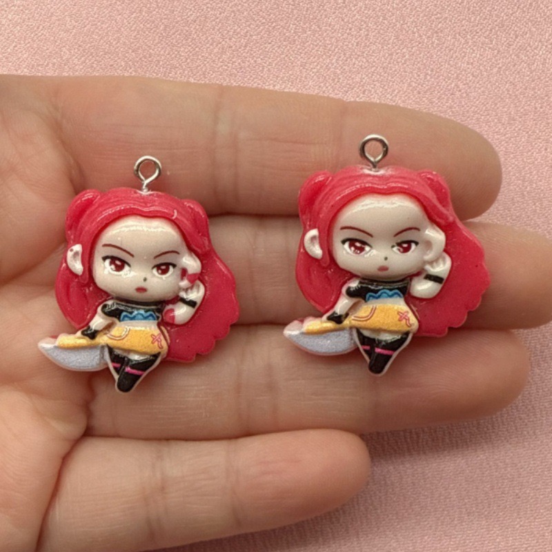 จี้การ์ตูนเรซิ่น 10 ชิ้น, ต่าง - Resin Art Love บทวิจารณ์และราคา