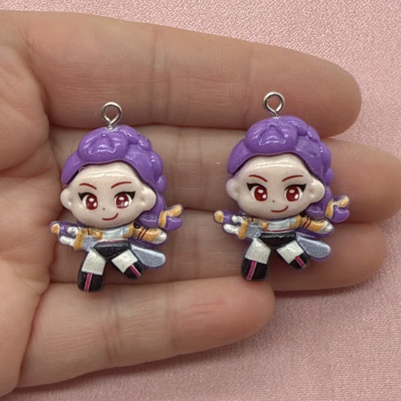 จี้การ์ตูนเรซิ่น 10 ชิ้น, ต่าง - Resin Art Love บทวิจารณ์และราคา