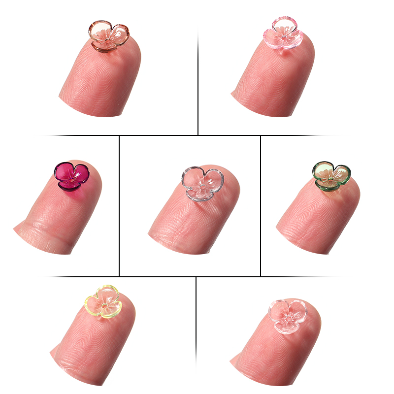 20 ชิ้น/ล็อตโปร่งใสเรซิ่นกลีบล - Resin Art Love บทวิจารณ์และราคา