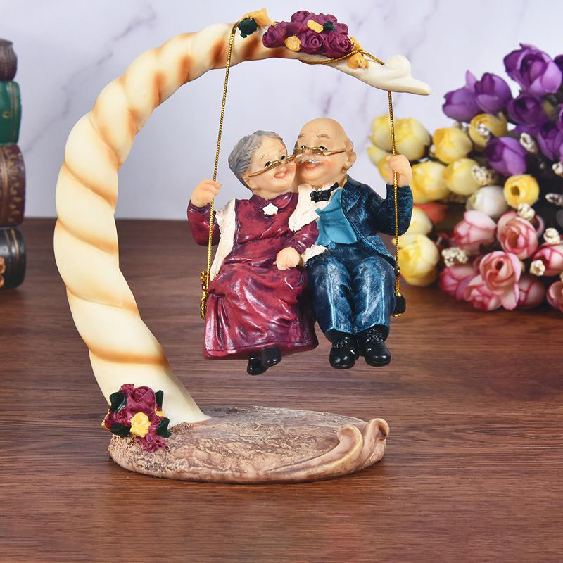 รูปปั้นเรซิ่นคู่รักแบบจีนโบราณ - Resin Art Wedding Gift บทวิจารณ์และราคา