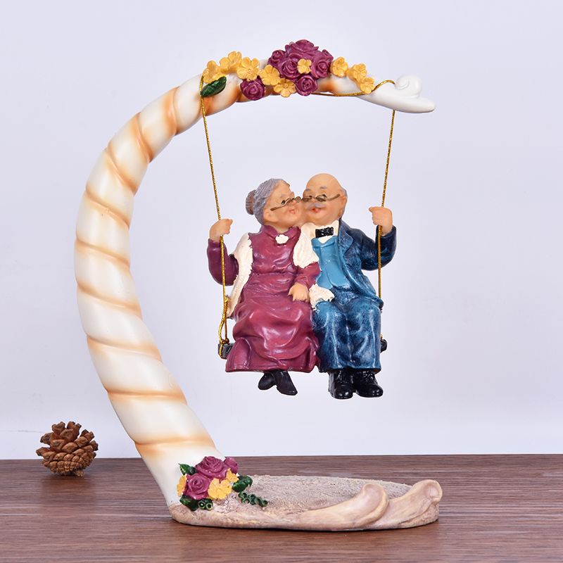 รูปปั้นเรซิ่นคู่รักแบบจีนโบราณ - Resin Art Wedding Gift บทวิจารณ์และราคา