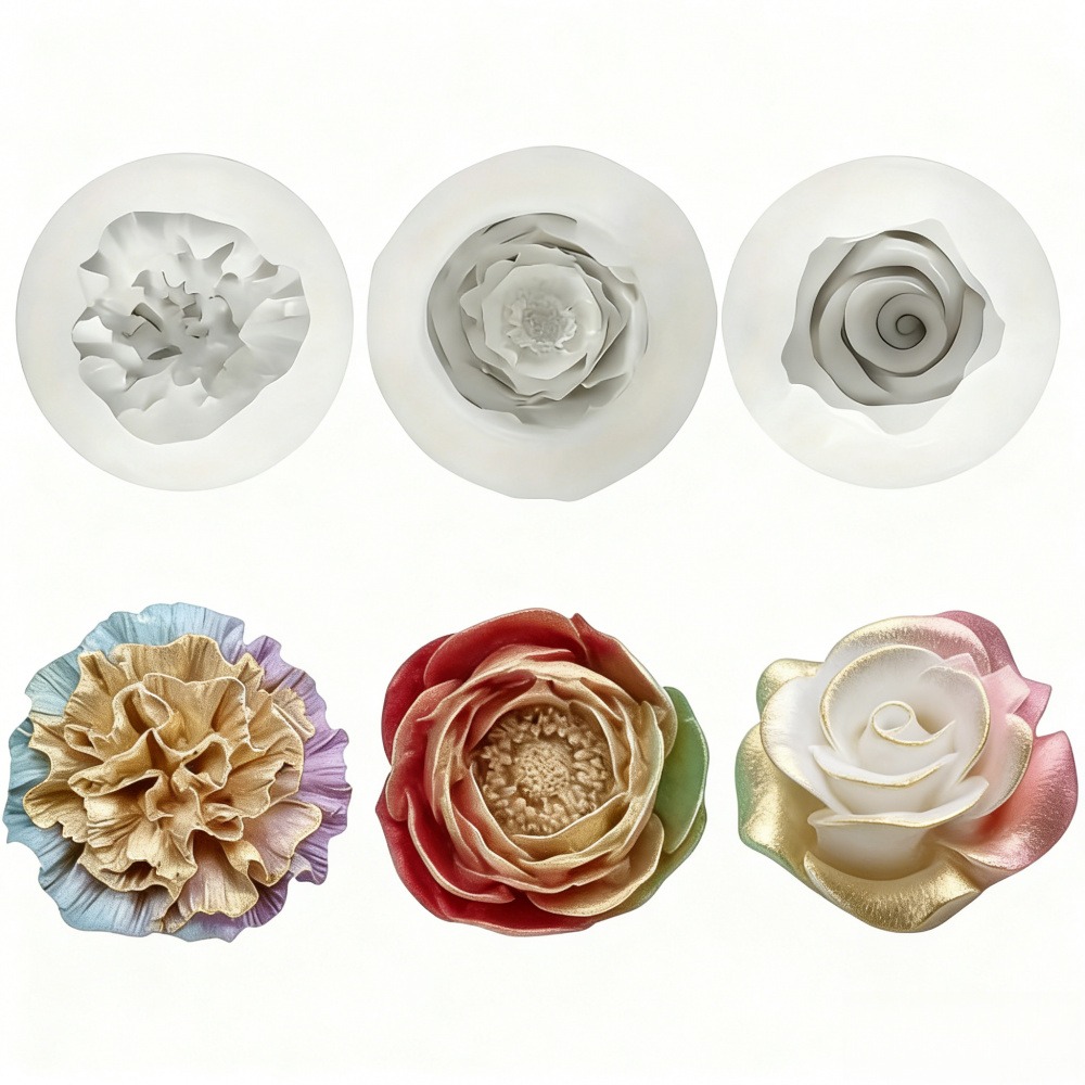 แม่พิมพ์ซิลิโคน 3 ชิ้นสำหรับดอ - Resin Art Wedding Gift บทวิจารณ์และราคา