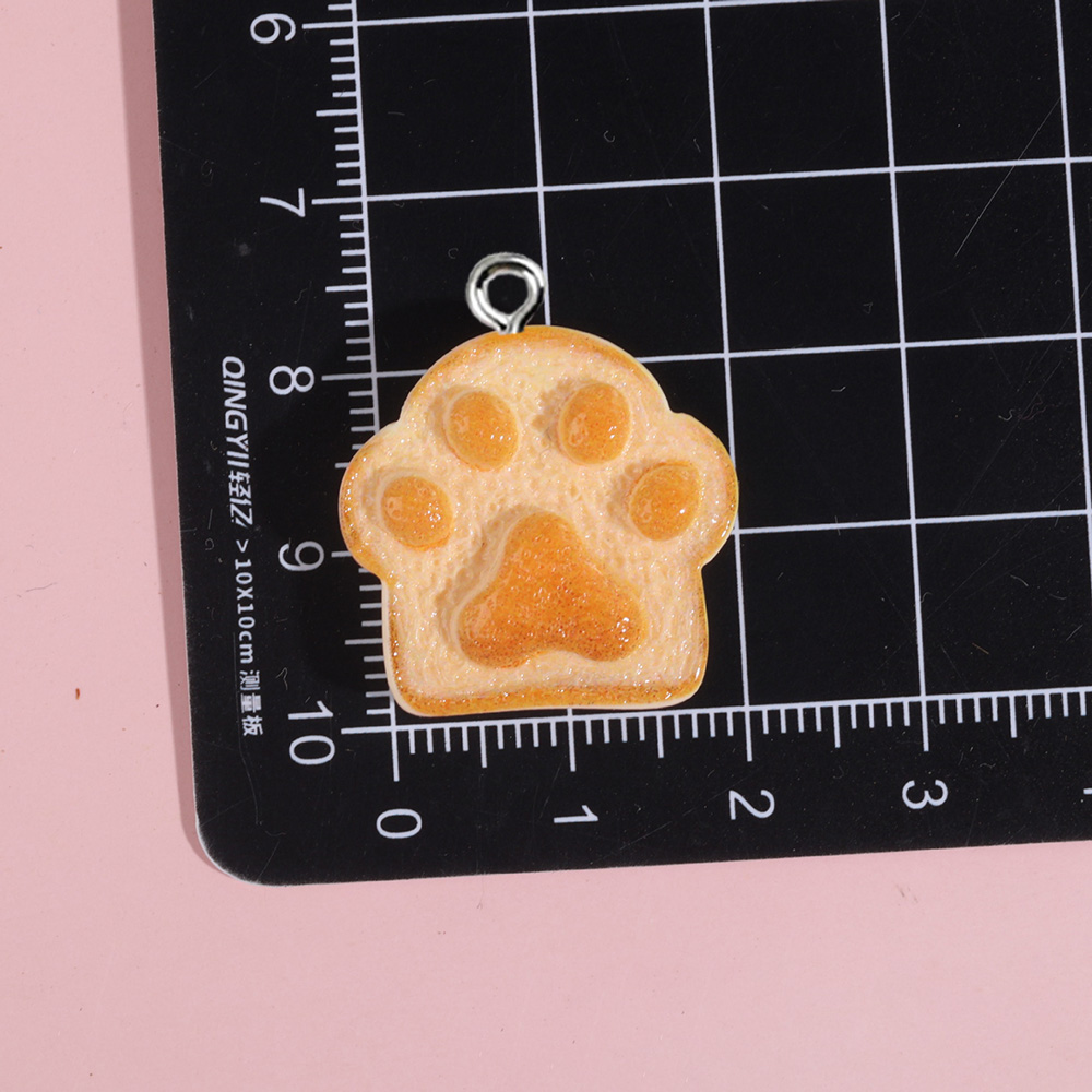 ชาร์มเรซิ่นรูปขนมปังปิ้งรูปหัว - Resin Art Love บทวิจารณ์และราคา