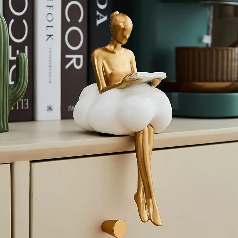 Nordic Cloudชุดสาวรูปปั้นเรซิ่ - Resin Art Aesthetic บทวิจารณ์และราคา