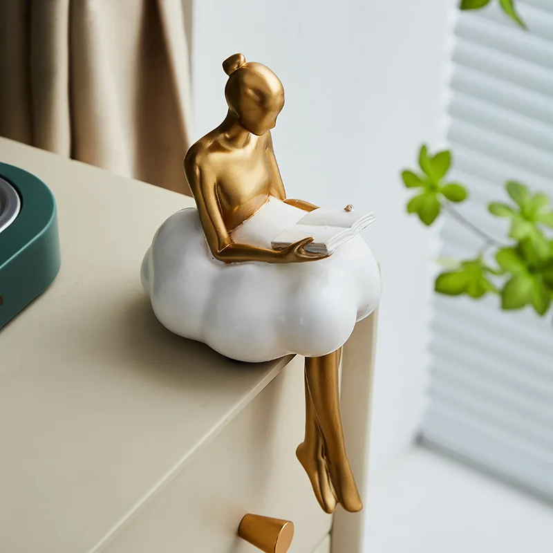 Nordic Cloudชุดสาวรูปปั้นเรซิ่ - Resin Art Aesthetic บทวิจารณ์และราคา