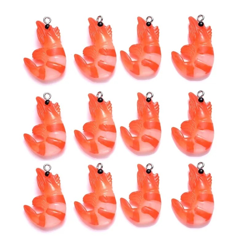 จี้รูปกุ้งก้ามกรามและกุ้งจำลอง - Resin Art Diy Kit บทวิจารณ์และราคา