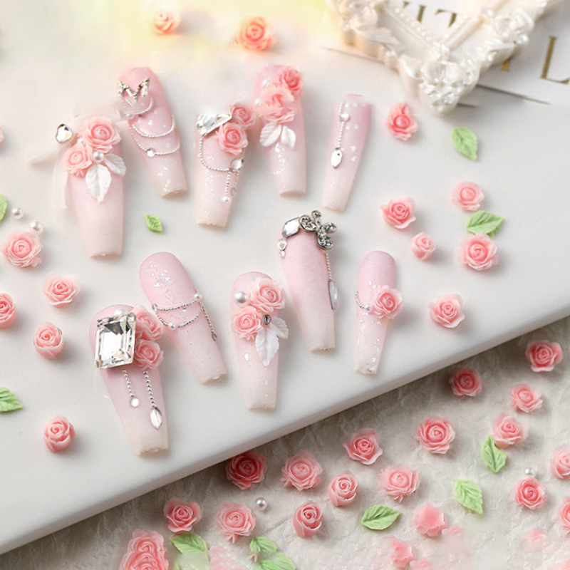 Z. 50 ชิ้น 3D ขนาด 6/7/8 มม. ไ - Resin Art Zone บทวิจารณ์และราคา
