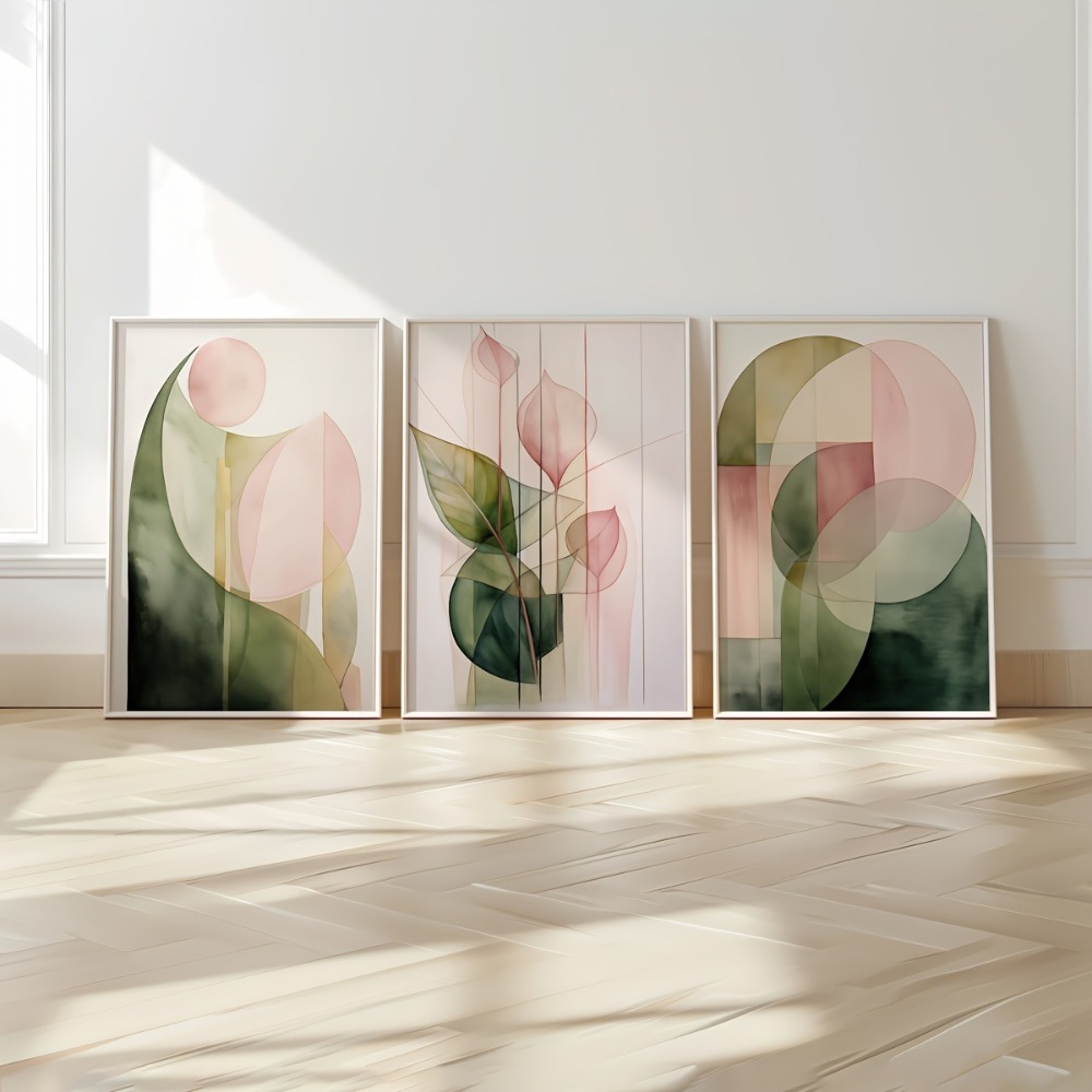 ​ ภาพพิมพ์ศิลปะติดผนังลายพืชแบ - Resin Art Aesthetic บทวิจารณ์และราคา
