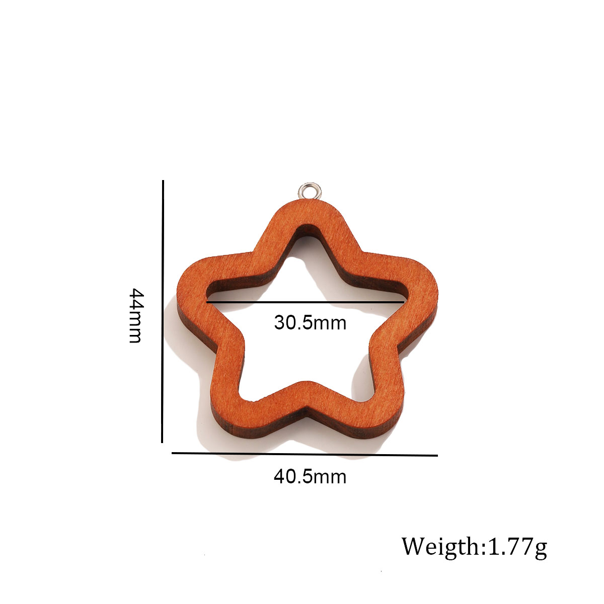 จี้รูปทรงเรขาคณิตไม้รูปสามเหลี - Resin Art Love บทวิจารณ์และราคา