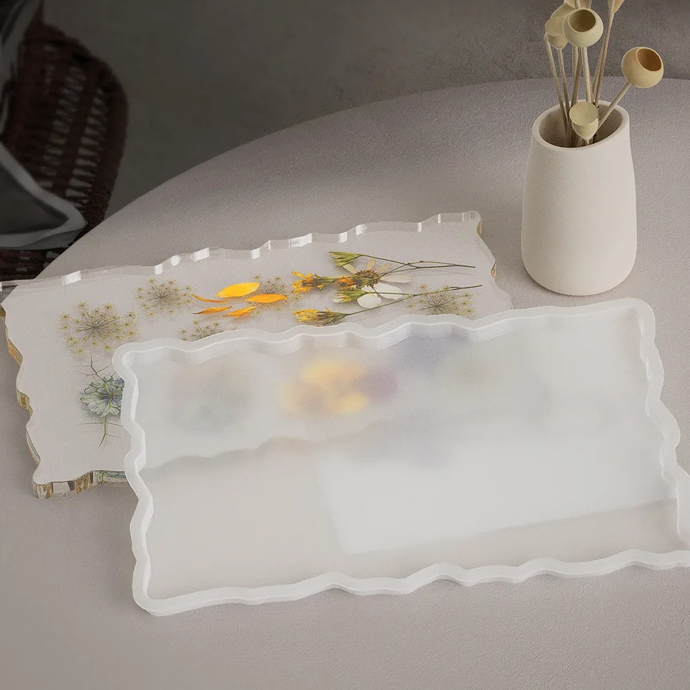 ถาดอีพ็อกซี่เรซินแม่พิมพ์ซิลิโ - Resin Art Coasters บทวิจารณ์และราคา