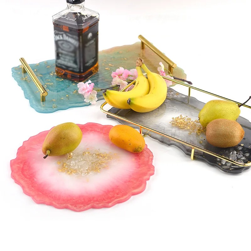 ถาดอีพ็อกซี่เรซินแม่พิมพ์ซิลิโ - Resin Art Coasters บทวิจารณ์และราคา