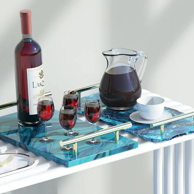 ถาดอีพ็อกซี่เรซินแม่พิมพ์ซิลิโ - Resin Art Coasters บทวิจารณ์และราคา
