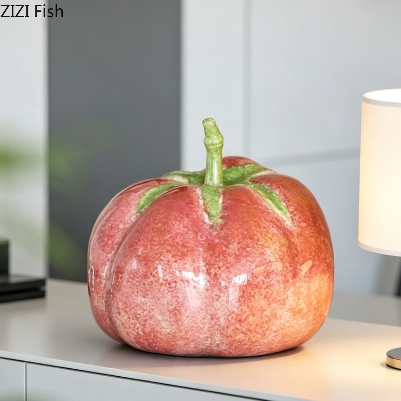 งานประติมากรรมฟักทองสีชมพูสุดส - Resin Art Aesthetic บทวิจารณ์และราคา