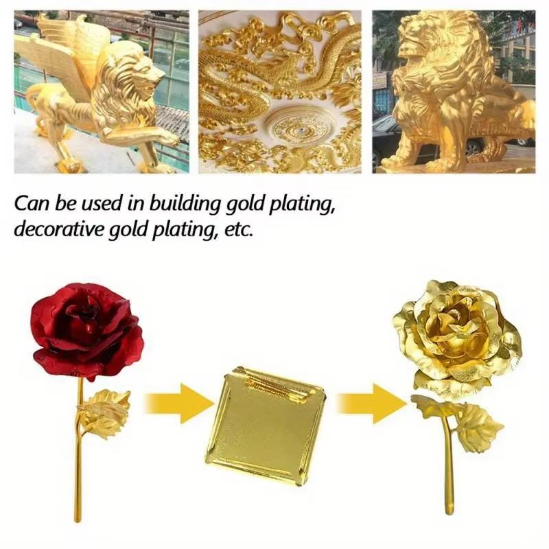 กระดาษฟอยล์ทองแดงสีทอง/เงิน/ทอ - Resin Art Wedding Gift บทวิจารณ์และราคา