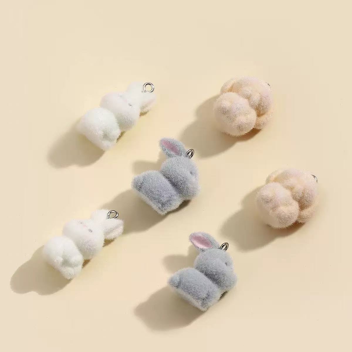 จี้เรซิ่นรูปกระต่ายน้อย 10 ชิ้ - Resin Art Love บทวิจารณ์และราคา