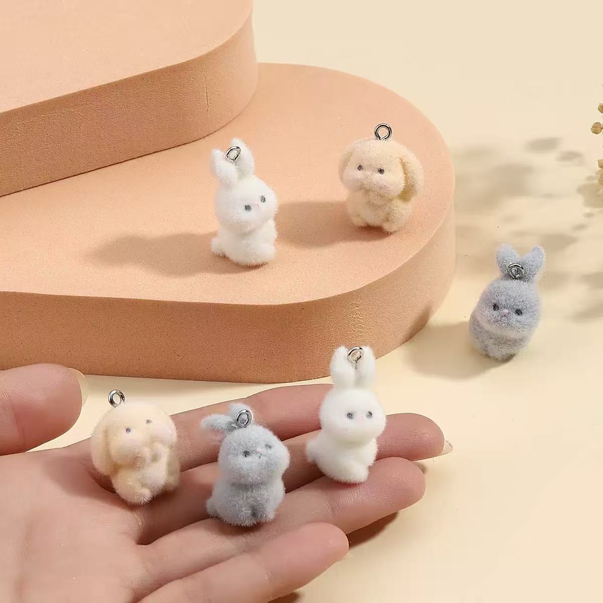 จี้เรซิ่นรูปกระต่ายน้อย 10 ชิ้ - Resin Art Love บทวิจารณ์และราคา